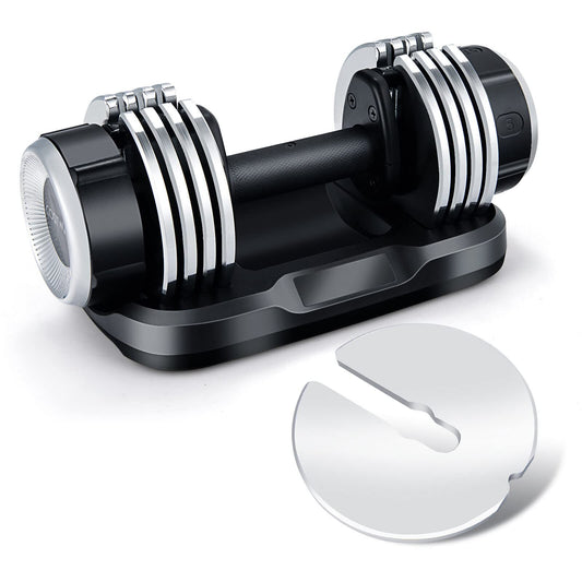 2 PACK Weight Adjustable Dumbbells with Anti-Slip Handle