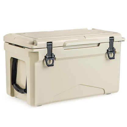 28L Ice Chest with Built-in Bottle Opener Wheels & Handle