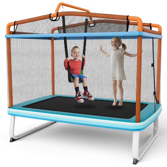 6FT Kids Recreational Trampoline for Boys & Girls Over 3 Years Old