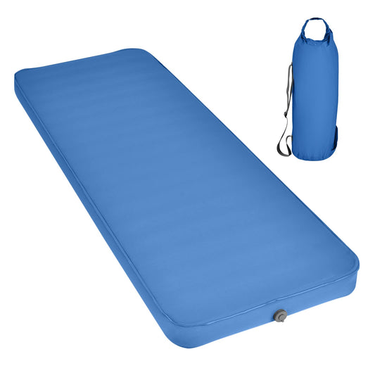 Self Inflating Camping Sleeping Mat with 2-in-1 Pump Sack