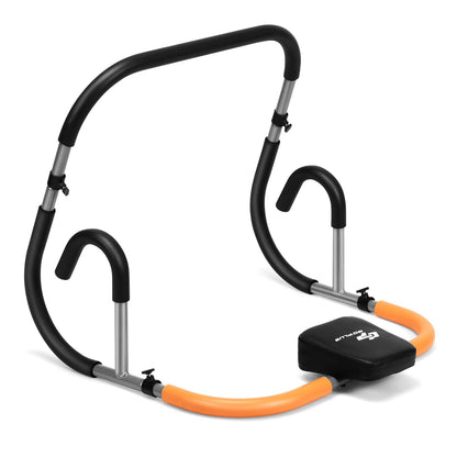 Ab Cruncher Machine Portable Ab Mat Trainer with Padded Headrest for Core Muscle Strength Sit Up Training