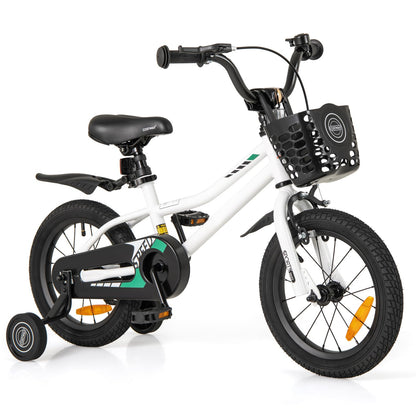 14 16 18 Inch Kids Bike with Training Wheels for Girls Boys