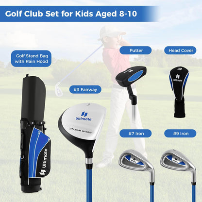 Junior Complete Golf Club Set with Lightweight Design for Kids