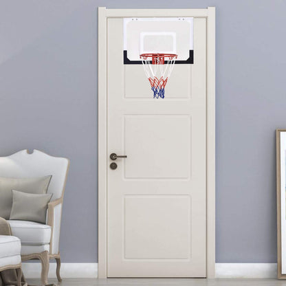 Indoor Basketball Hoop, 18" x 12" Mini Basketball Hoop Set