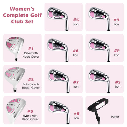 Women’s Complete Golf Club Set