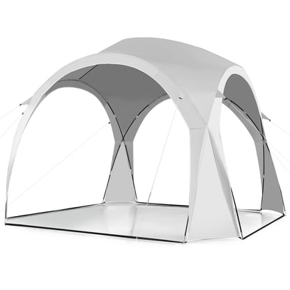 335cm x 335cm Large Sun Shelter for 6-8 People UPF50+ Beach Tent
