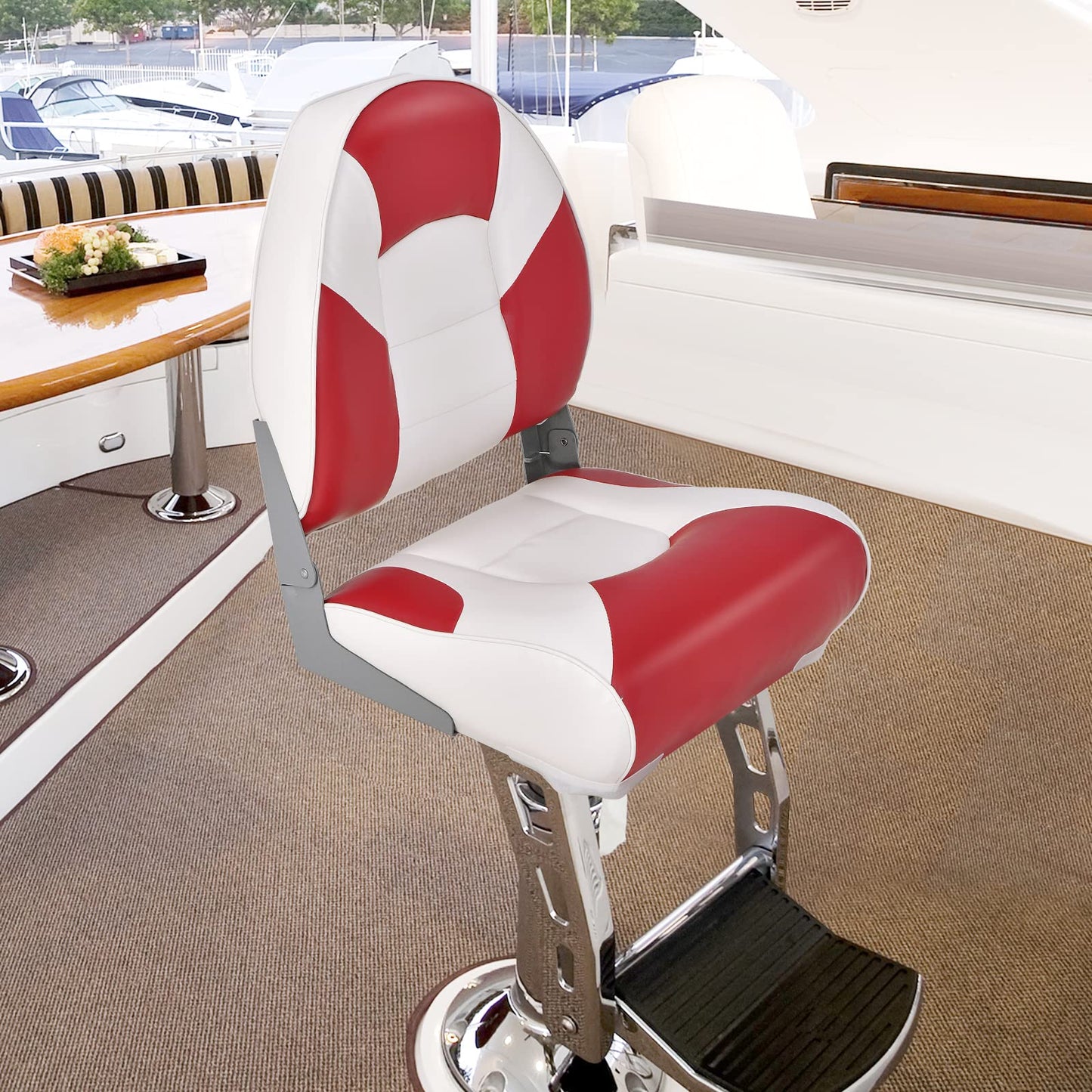 Marine Seating Set with Thickened High-density Sponge Padding
