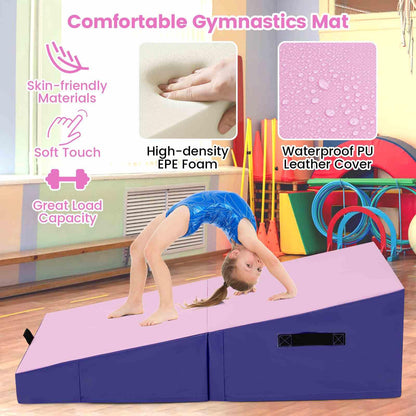 Folding Gymnastic Incline Mat with EPE Foam PVC Cover