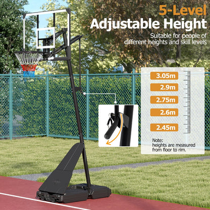 Portable Outdoor Basketball Hoop