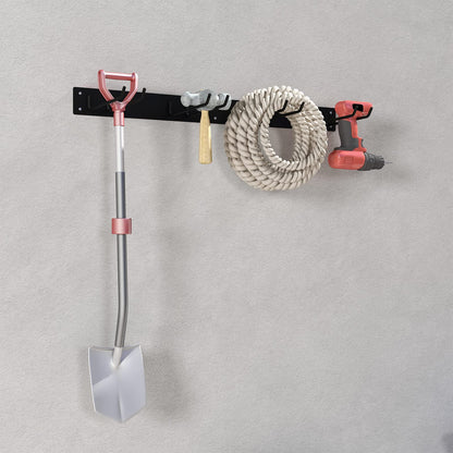 Garden Tool Organizer with 8 Hooks for Home/Office/Garage