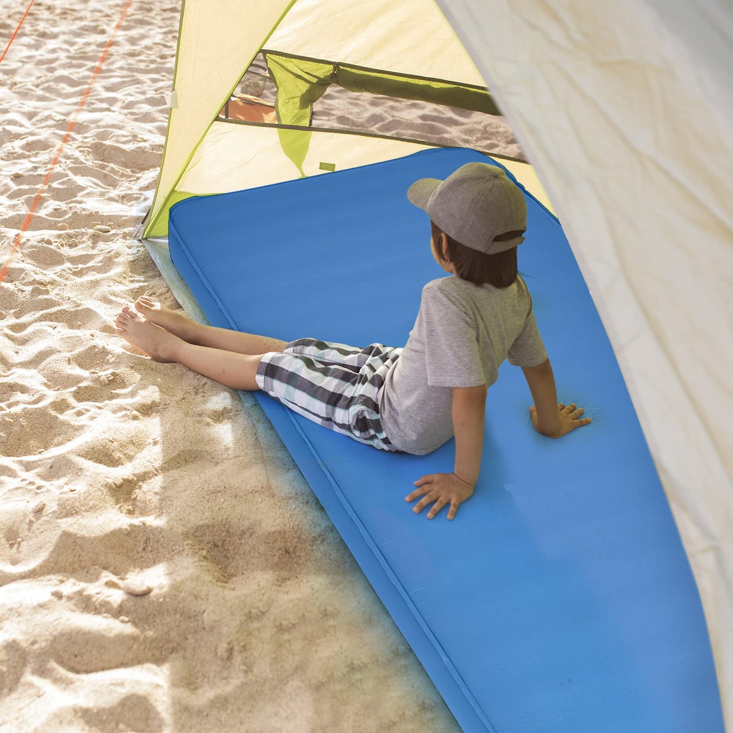 Self Inflating Camping Sleeping Mat with 2-in-1 Pump Sack