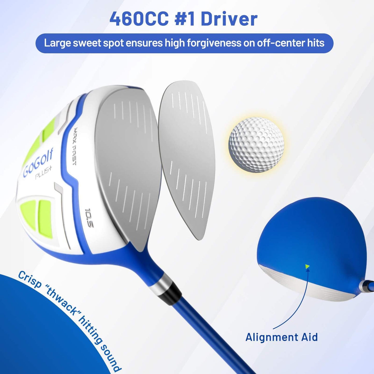 Men's Complete Golf Clubs and Bag Set