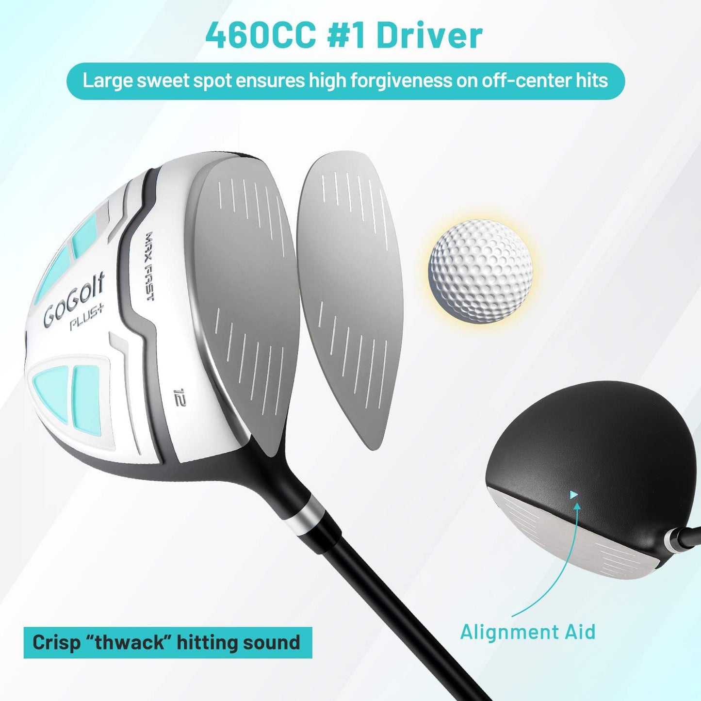 Women's Golf Set or Beginners with Stand Bag