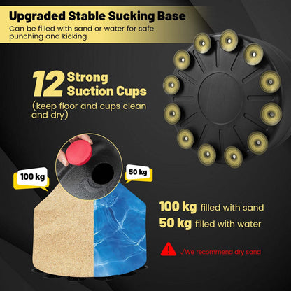 Freestanding Punching Bag with Stand for Home Gym