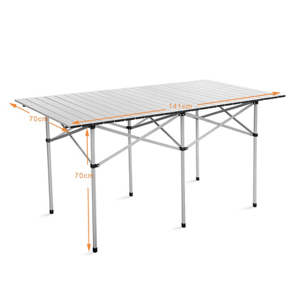 Lightweight Picnic Table for Outdoor Cooking Backpacking  (141 x 70 x 70 cm (L x W x H))