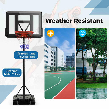 Portable Basketball Hoop for Kids Teens Adults
