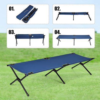 Folding Outdoor Camping Cot Ultralight Tent