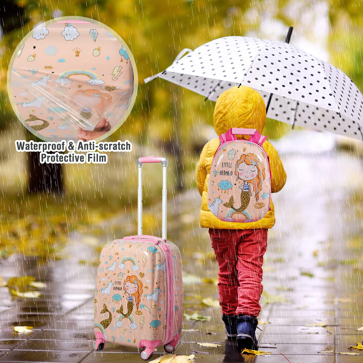 Luggage Set with Safe Material for Kids
