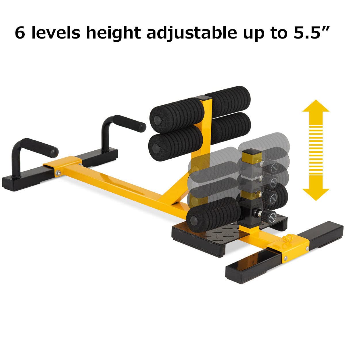 3-in-1 Sissy Squat Push Up Ab Workout Home Gym Sit Up Machine