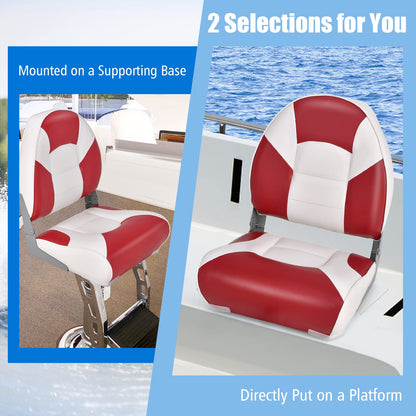 Marine Seating Set with Thickened High-density Sponge Padding