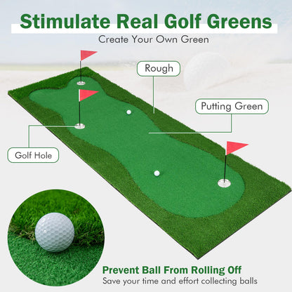 300 cm x 100 cm Golf Putting Green Professional Golf Training Mat