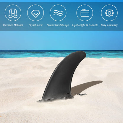 Surf & SUP Single Fin Detachable Center Fin for Longboard
