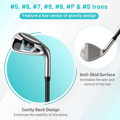 Women's Golf Set or Beginners with Stand Bag