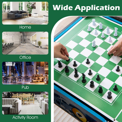 12-in-1 Combo Game Table Set w/Foosball