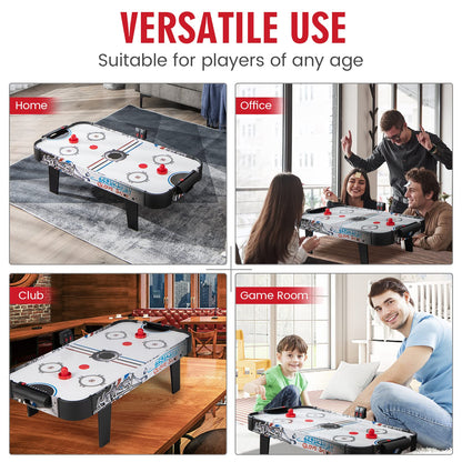 107cm Air Powered Hockey Table W/ 2 Pucks