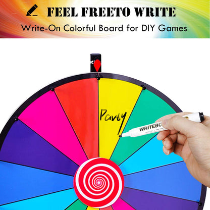 24” Spinning Prize Wheel with Folding Tripod for Party