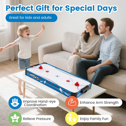 Tabletop Air Hockey Table for Adults and Kids