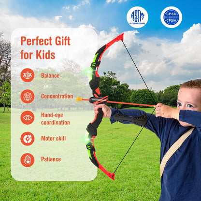 Youth Archery Bow Set for Boys Girls Ages 3-12