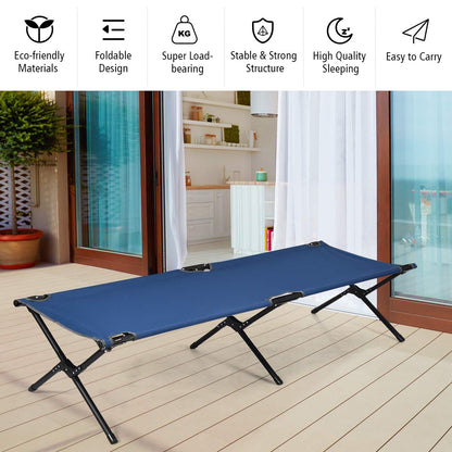 Folding Outdoor Camping Cot Ultralight Tent