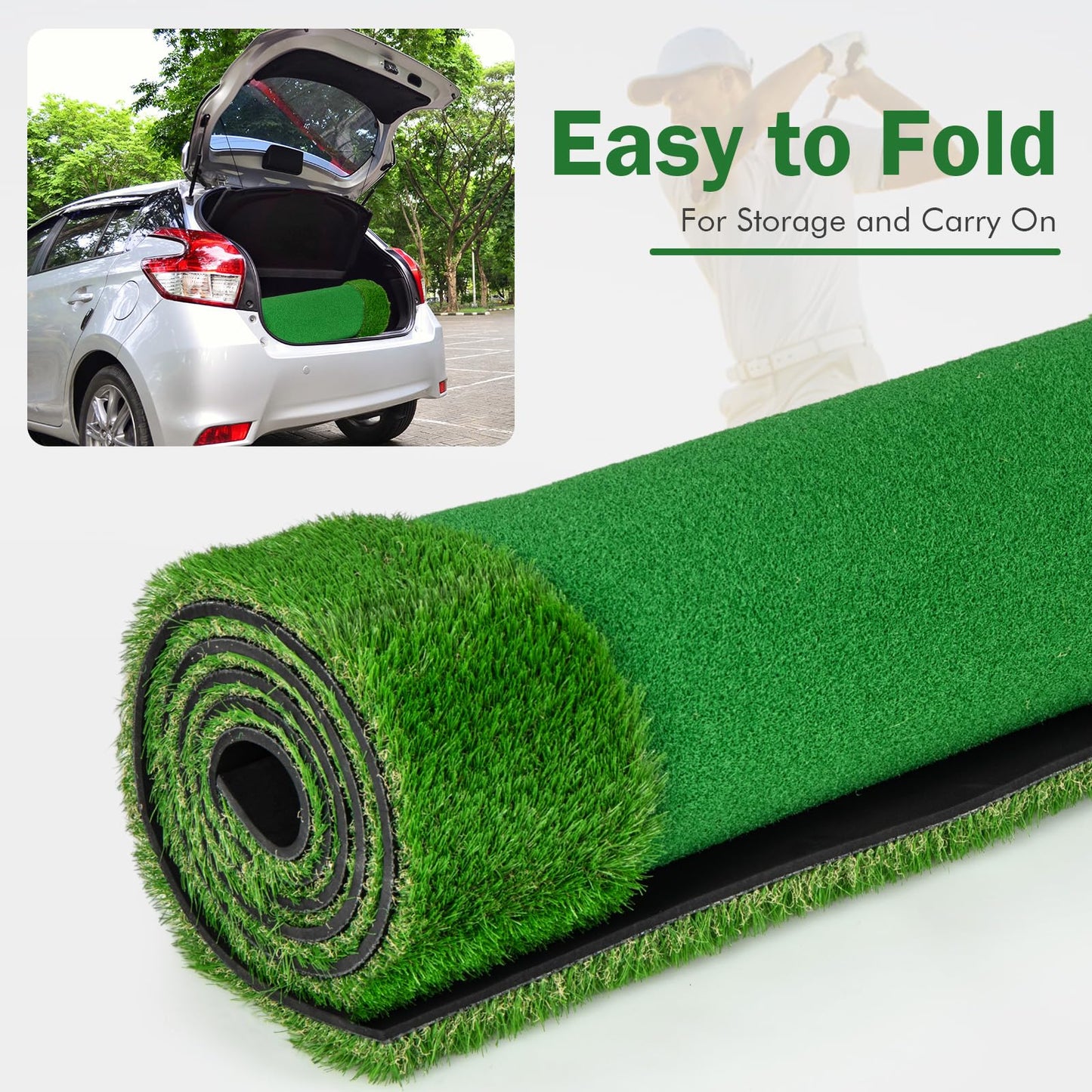 300 cm x 100 cm Golf Putting Green Professional Golf Training Mat