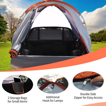 3-Size Truck Bed Tent for 2-3 Persons Camping Hiking Fishing