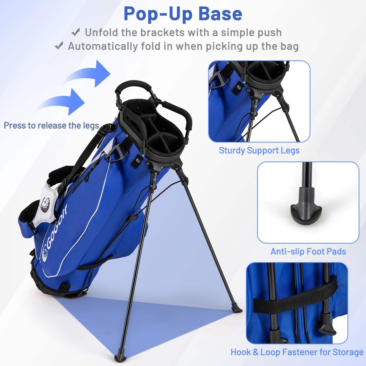 Men's Complete Golf Clubs and Bag Set