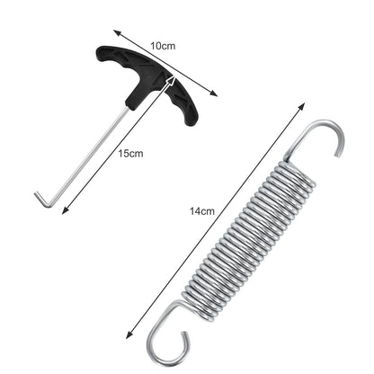 20 Pack Trampoline Springs with T Hook Pull Tool for Trampoline