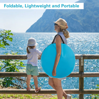 2-4 Persons Automatic Pop-up Beach Tent UPF50+ Sun Protection