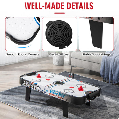 107cm Air Powered Hockey Table W/ 2 Pucks