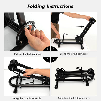 Foldable Bike Storage Stand for 61-70 cm 700C Mountain and Road Bike