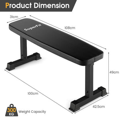 300 KG Heavy Duty Strength Training Bench for Home Gym