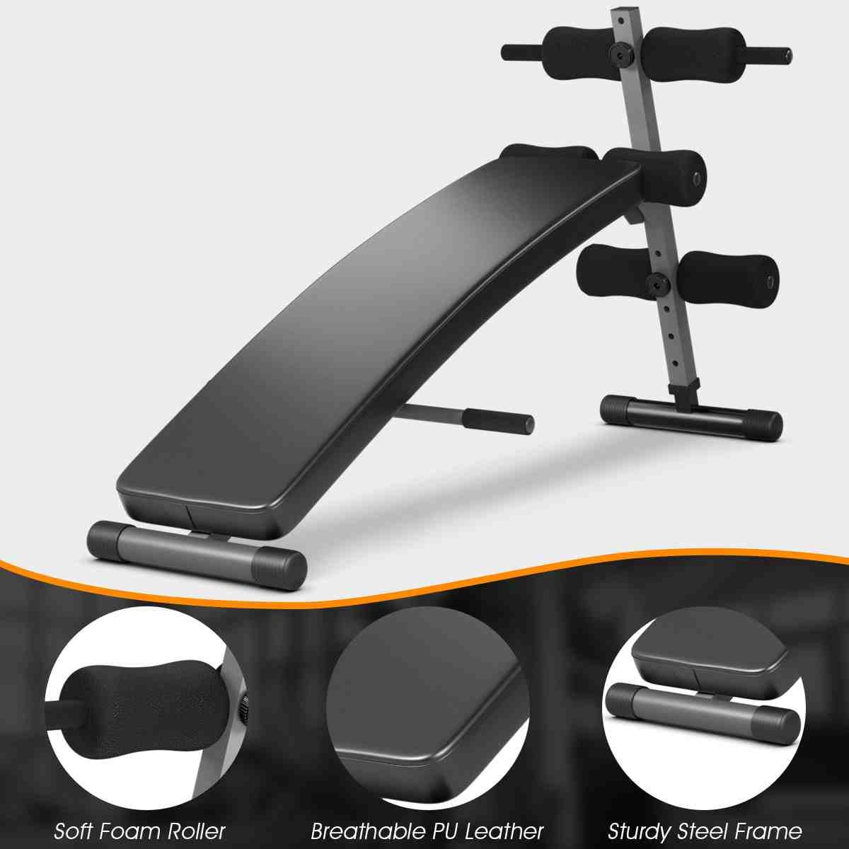 Adjustable Weight Bench Strength Training Bench for Full Body Workout