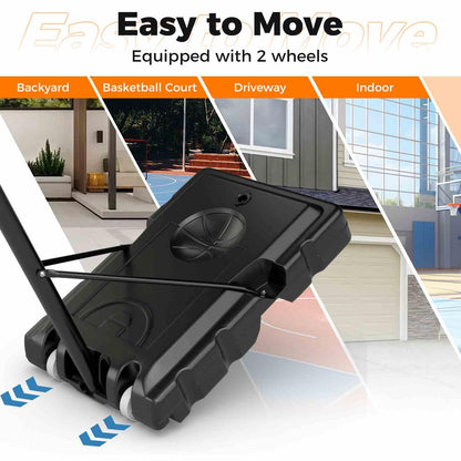 Portable Basketball Hoop for Kids Teens Adults