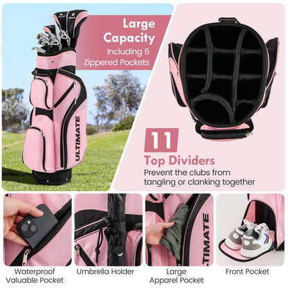 Ladies Complete Golf Club Set with Driver and Stand Bag