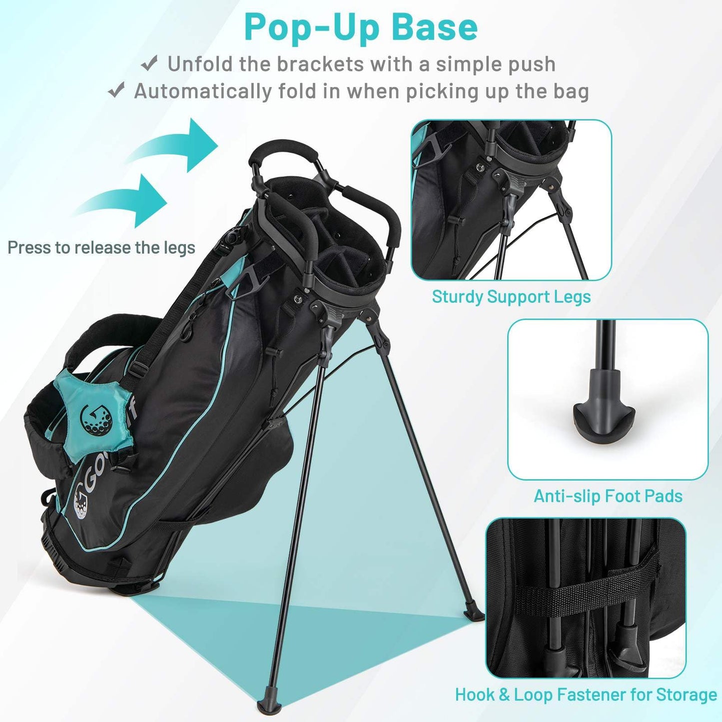 Women's Golf Set or Beginners with Stand Bag