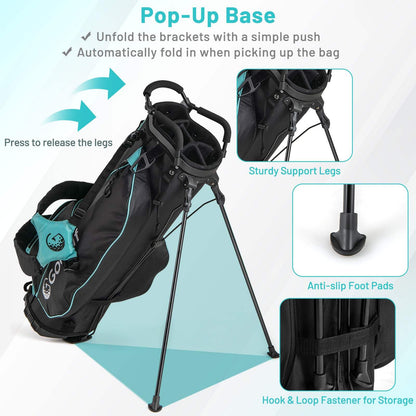 Women's Golf Set or Beginners with Stand Bag