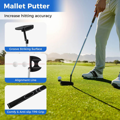 Complete Golf Club Package Set with oversize aluminum driver for Outdoor Use