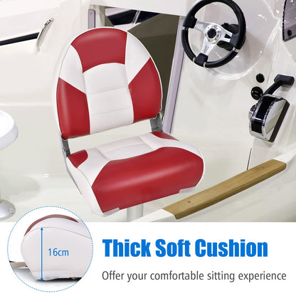 Marine Seating Set with Thickened High-density Sponge Padding