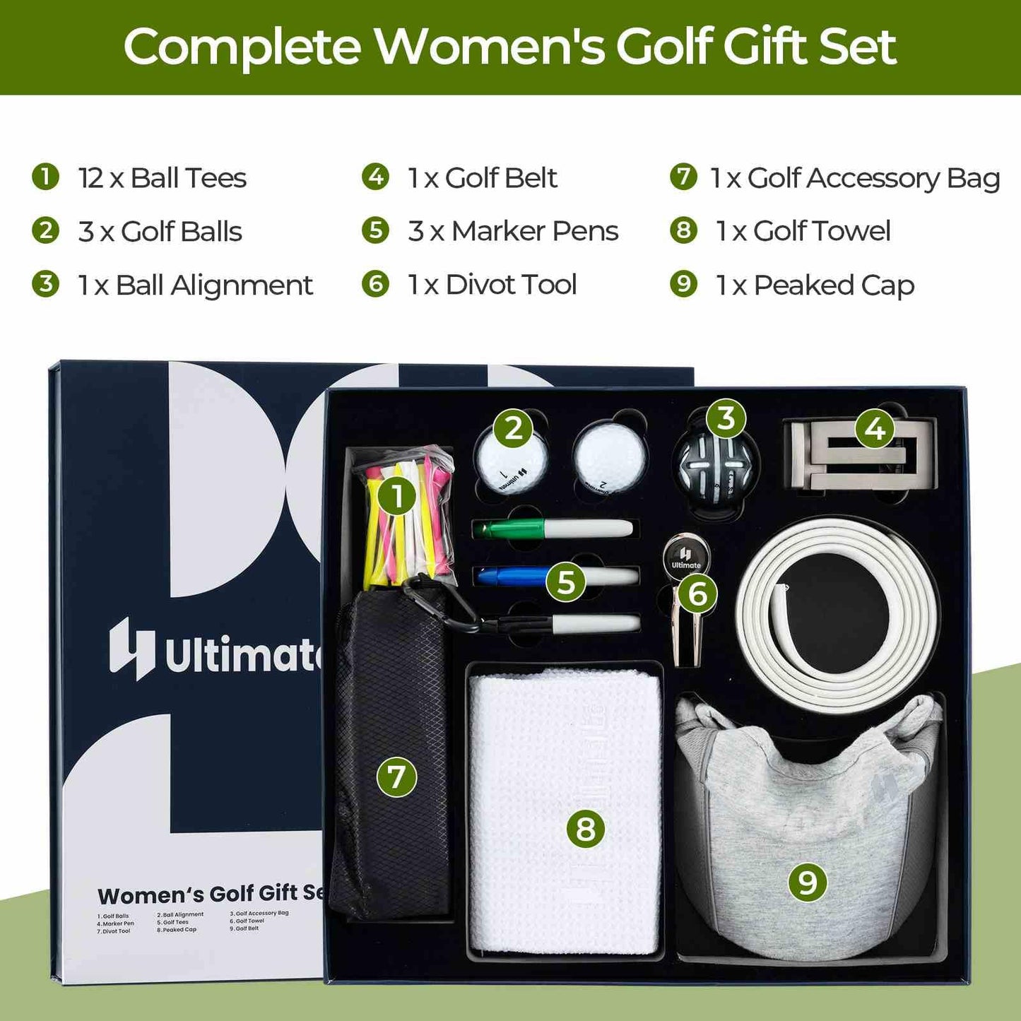 Complete Golf Accessories Set for Men/Women