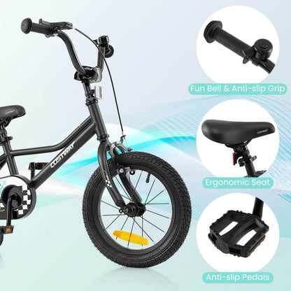 14/16/18 Inch Kids Bike for 3-8 Years Old Boys and Girls
